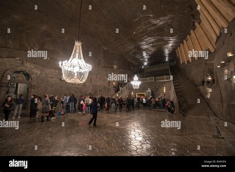 Interior Of St Kinga Chamber In The Wieliczka Salt Mine Museum One Of