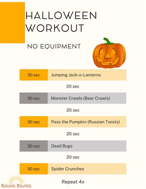 Halloween Workout - Building Balance