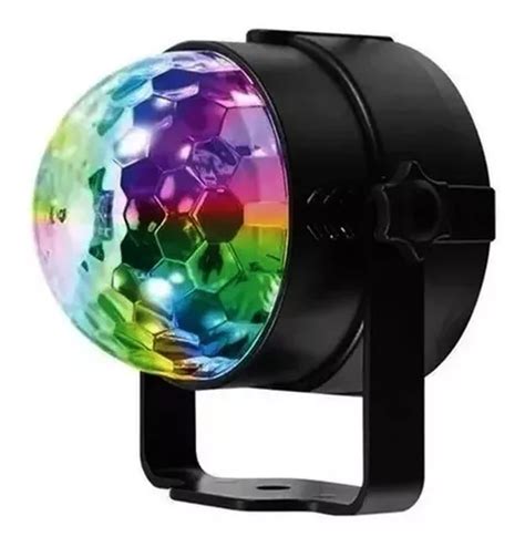 Bola Esfera M Gica Led Rgb Mini Audio R Tmica Fiesta L Mercadolibre