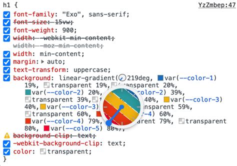 Multi Colored Text With Css Sciencx