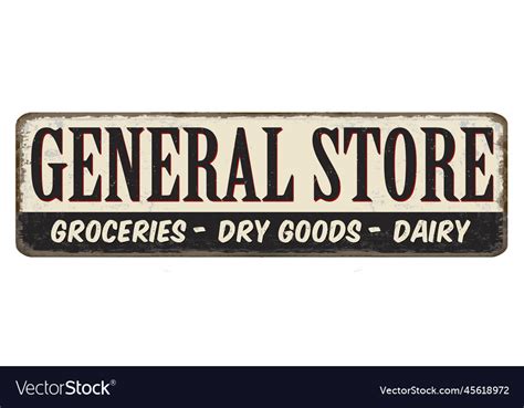 Vintage General Store Signs