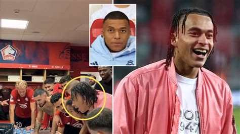 What Kylian Mbappe's brother did in the Lille dressing room after Real ...