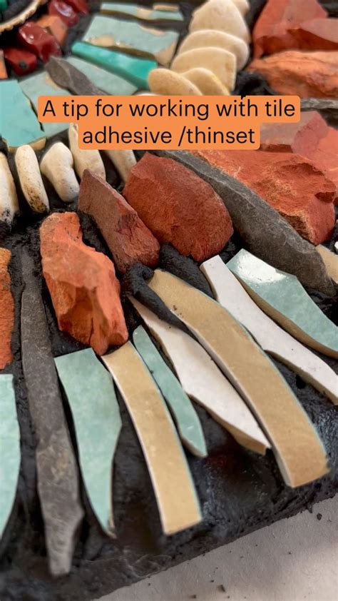 Top Tips For Making Mosaics How To Remove Tile Adhesive Thinset