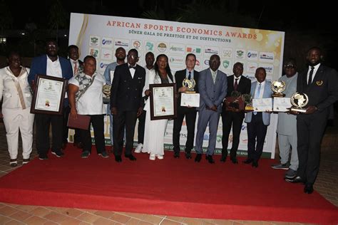 Les Awards Africains De L Conomie Du Sport Ere Dition C L Bration