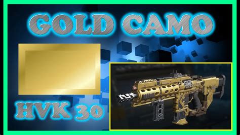 Call Of Duty Black Ops 3 HVK 30 GOLD CAMO GAMEPLAY 1080p 60FPS