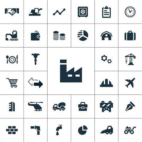 Premium Vector Economy Icons Universal Set