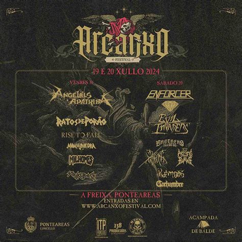 Distribuci N De Bandas Por D As En El Arcanxo Festival Metal Korner