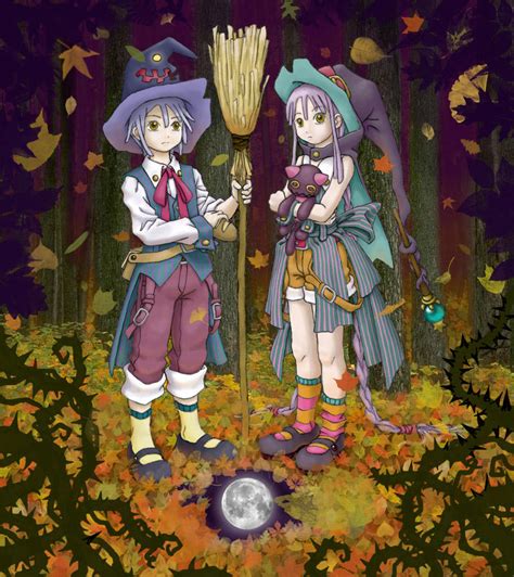 Twin Witches In The Woods By Norinoko On Deviantart