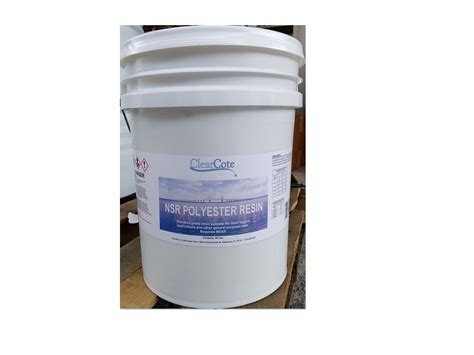 Polyester Resin Nsr With Out Mekp Gal Pail Budget Marine