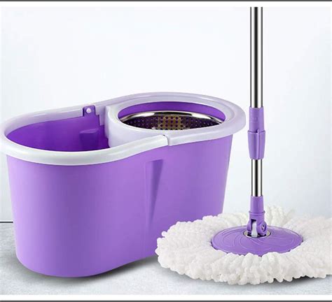 Hong Yi Fei Shop Wet Mops Double Drive Hand Pressure Cleaning Mop Lazy