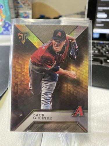 2016 TOPPS TRIPLE THREADS 46 Zack Greinke EBay