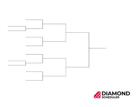 team single elimination bracket printable diamond scheduler