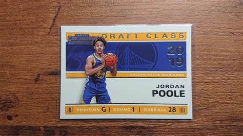 2019 20 PANINI Contenders Basketball Jordan Poole RC ジョーダン プール レア ルーキー