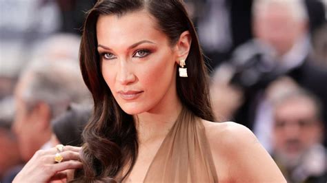 Cannes Film Festival Bella Hadid Looks Stunning Wearing Saint