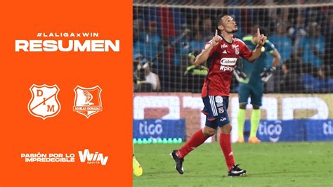 Medellín vs Águilas Doradas resumen y goles Liga BetPlay Dimayor