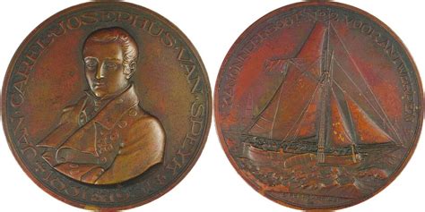 Netherlands Historical Medal 1931 Heldentod Von J C J Van Speyk Van