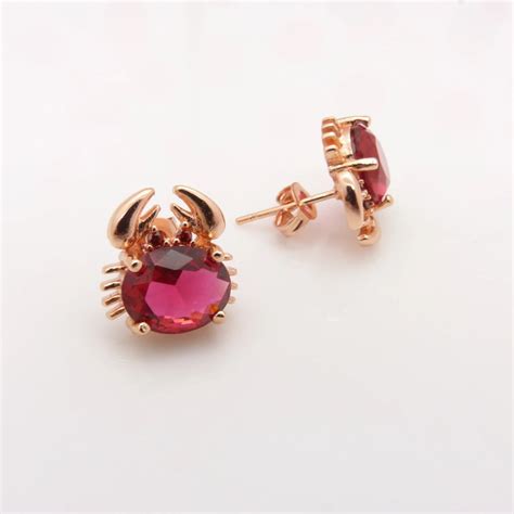 Childrens Jewelry Rose Gold Filled Baby Stud Earrings With Lovely Animal Design-in Stud Earrings ...