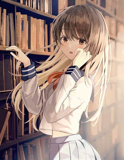 Original Characters Schoolgirl Anime Anime Girls Artwork Digital