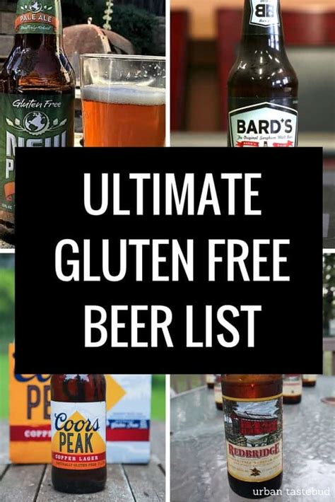 Gluten Free Beer Brands List 2023 - The Ultimate Guide