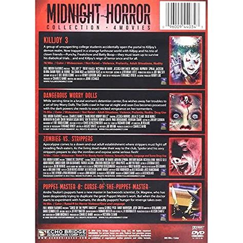 Midnight Horror Collection 1 2 3 4 16 Movies Dogman Monsters In