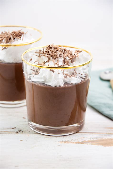 Easy Vegan Chocolate Pudding Recipe Elephantastic Vegan