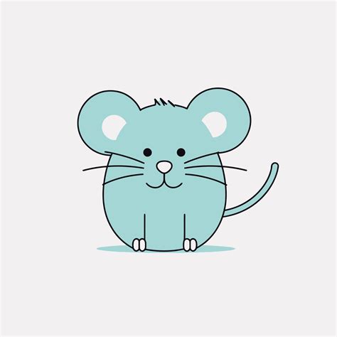 Cute Wild Rat Vector Illustration 23413998 Vector Art at Vecteezy