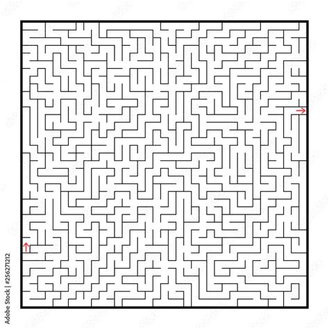 Difficult Maze For Kids