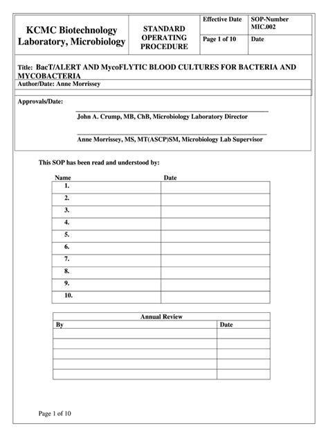 Fillable Online Brd Nci Nih Mic Bact Alert Mycoflytic Blood