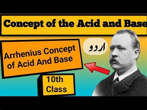 Concept Of Acid And Base For Class 10 Arrhenius Concept Of Acid And