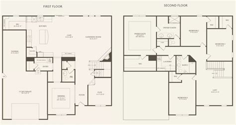 Pulte Hilltop Floor Plan Floorplansclick