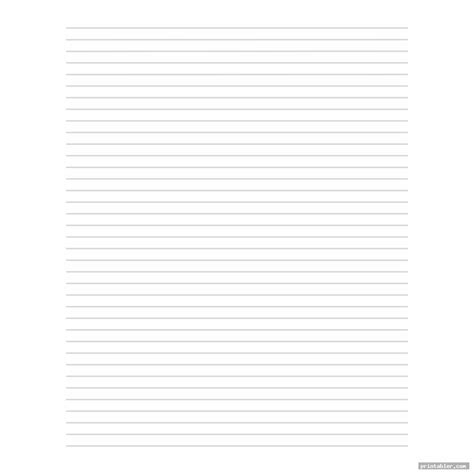 Printable Blank Writing Pages - Gridgit.com