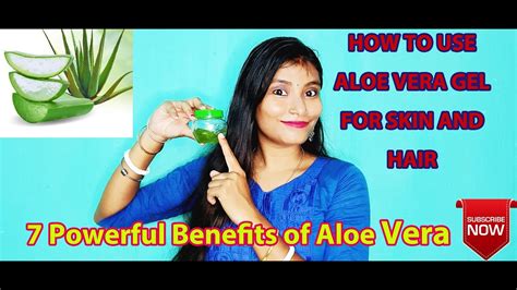 Best Aloe Vera Gel 7 Benefits Of Aloe Vera Gel How To Use Aloe Vera Gel For Skin And Hair