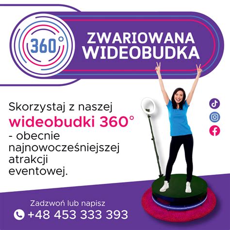 WIDEOBUDKA 360 FOTOBUDKA NAJLEPSZA ATRAKCJA dla Twoich gości