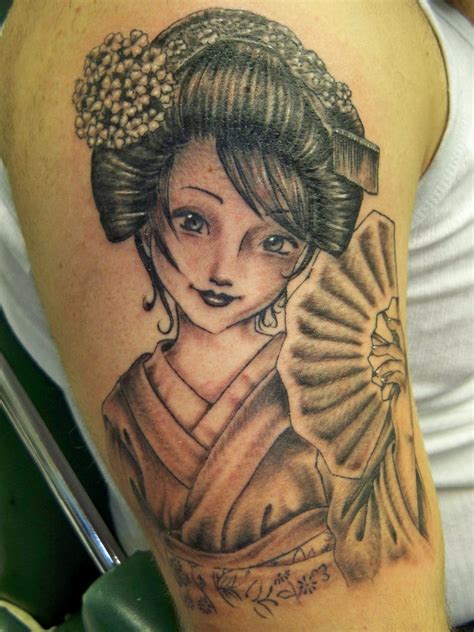 Increíbles Tatuajes De Geishas