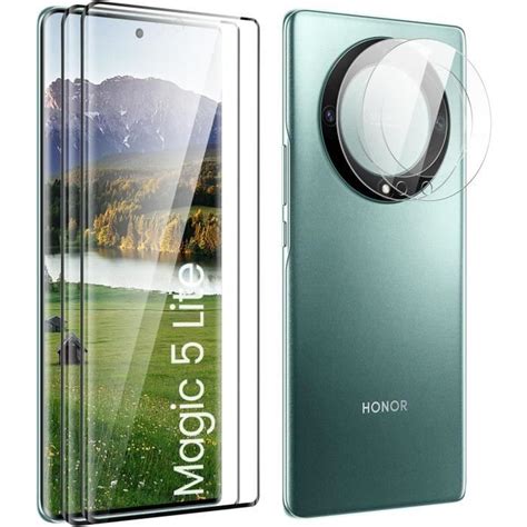 Verre Trempé Pour Honor Magic 5 Lite Film Protection Écran Sans