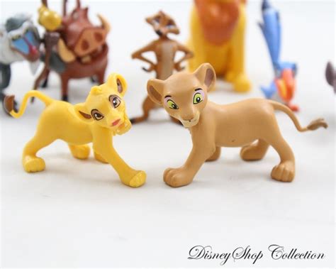 Lot De Figurines Le Roi Lion Disney Mufasa Rafiki Pumba Timon