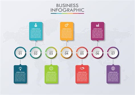 Timeline infographic template 664358 Vector Art at Vecteezy