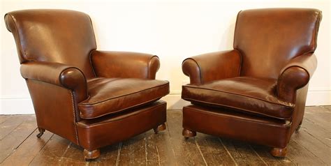 Traditional Leather Club Chairs At Leather Chairs Of Bath English