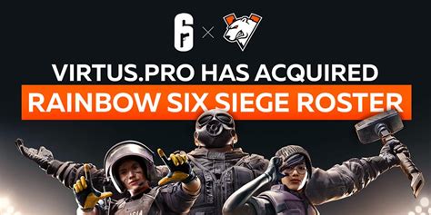 Virtus Pro Enter Rainbow Six Siege With Forze Esports Roster