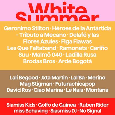 White Summer La M Sica En Directo Llega A La Costa Brava La Musikalit