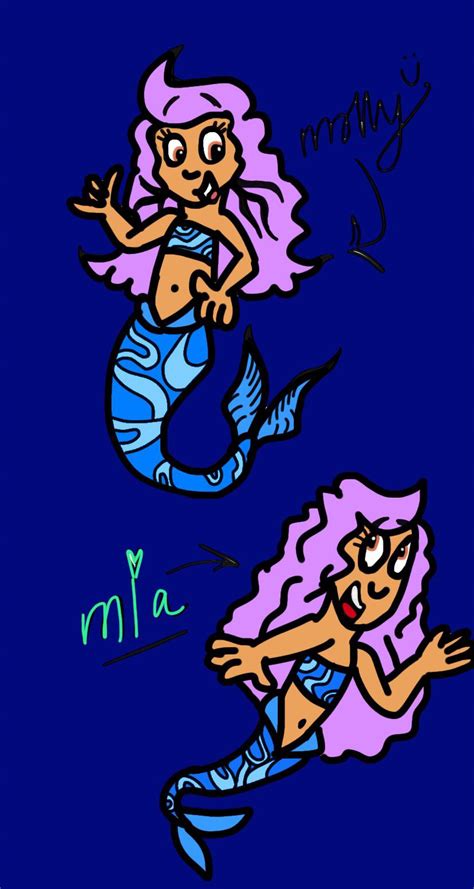 Picture of Molly and Grown up Mia I made : r/BubbleGuppies