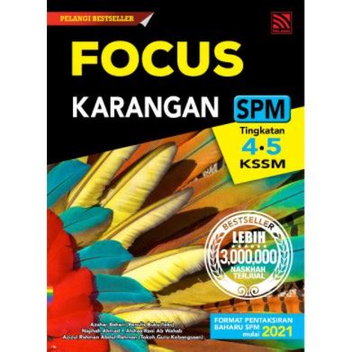 PELANGI FOCUS SPM 2021 KARANGAN TINGKATAN 4 5 KSSM Shopee Malaysia