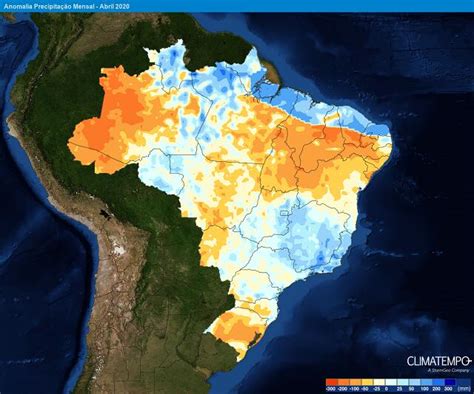 O Que Esperar Da Chuva De Abril No Brasil Climatempo