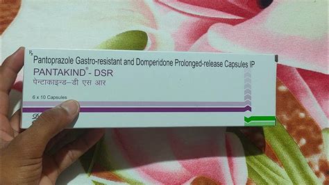 Pantoprazole Gastro Resistant And Domperidone Prolonged Release Capsule