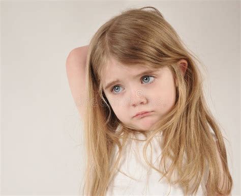 Portrait Dun Enfant Frustrant Image Stock Image Du Personne Cheveu