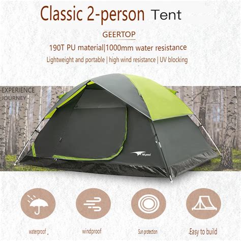 2 Person Camping Tent – The Mountain EXP