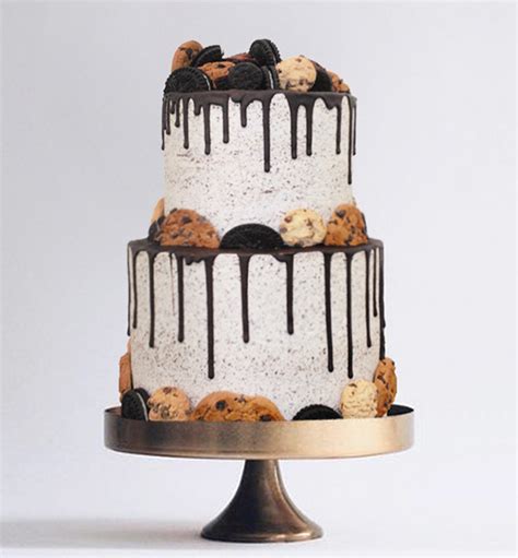 Tarta Drip Cake Oreo 2 Pisos Dulce Roseta