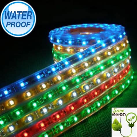 Pvc D Mak Meter Flexible Waterproof Yellow Led Strip Light With