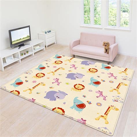 Non-slip baby floor play mat foam floor child activity soft gym crawl ...