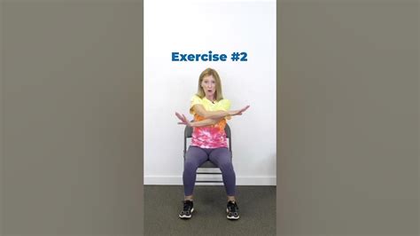 4 Seated Exercises To Re Energize Your Day Youtube